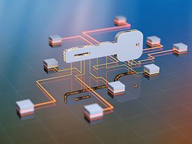 Daten Datenschutz Schlüssel Cybersicherheit