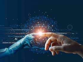 Daten Technologie KI Robotik Digitalisierung