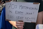 Demo gegen Mieterhöhungen in Berlin