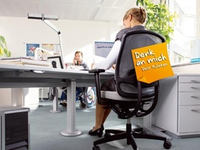 Denk an mich. Dein Rücken.