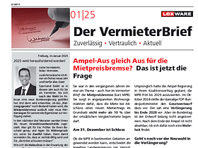 Der VermieterBrief 01/2025