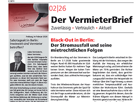Der VermieterBrief 02/2026