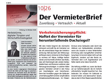 Der VermieterBrief 10/2026