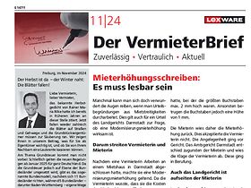 Der VermieterBrief 11/2024