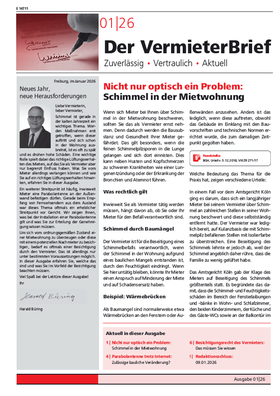 Der VermieterBrief 1/2026