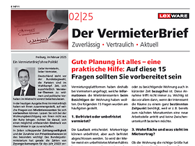 Der VermieterBrief 2/2025