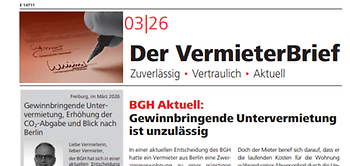 Der VermieterBrief 3/2026