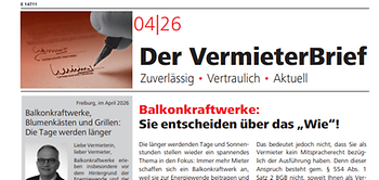 Der VermieterBrief 4/2026