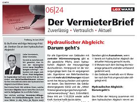 Der VermieterBrief 6/2024