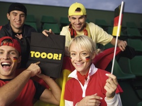 Deutsche Fussballfans