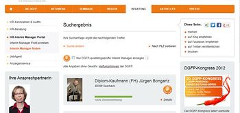 DGFP Suchportal
