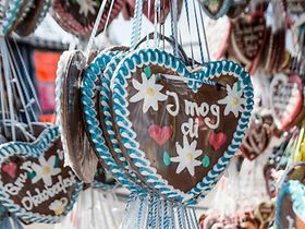 Dialekt Lebkuchenherz Bayrisch Oktoberfest