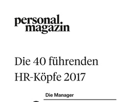 Die 40 führenden HR-Köpfe 2017