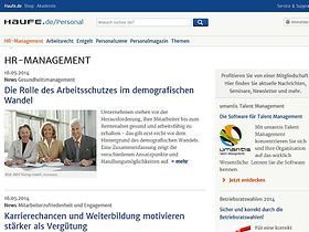 Die Haufe Themenportale im neuen Design und mobil optimiert