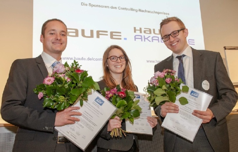 Die Preisträger des Controlling-Nachwuchspreises 2014