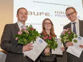 Die Preisträger des Controlling-Nachwuchspreises 2014