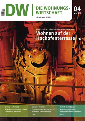 Die Wohnungswirtschaft Ausgabe 04/2014 | Wohnungswirtschaft
