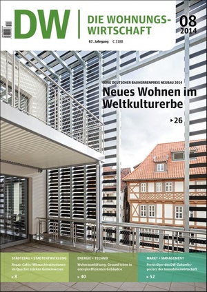 Die Wohnungswirtschaft 08/2014 | Wohnungswirtschaft