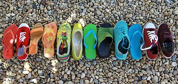 Diversity bunte schuhe