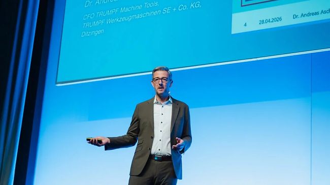 Dr. Andreas Aschenbrücker bei TRUMPF