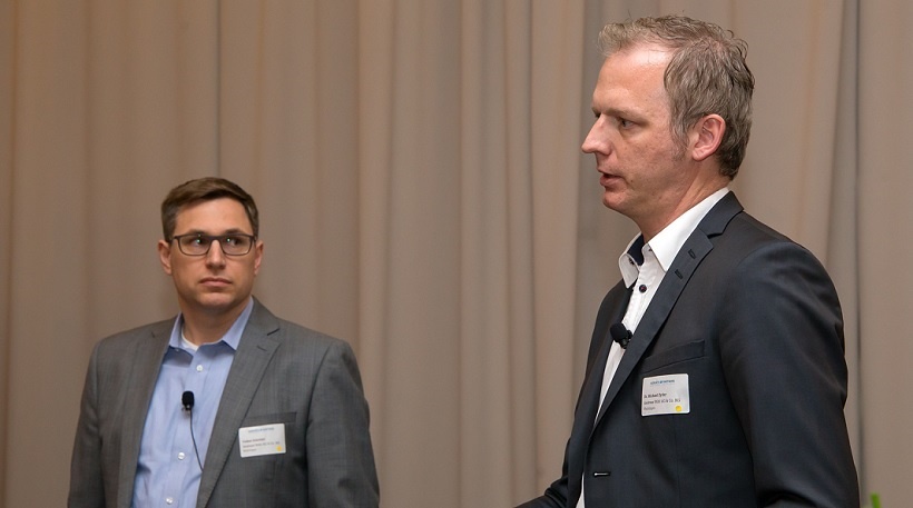 Dr. Michael Zyder und Volker Schrödel