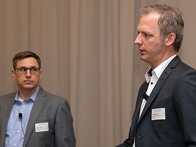 Dr. Michael Zyder und Volker Schrödel