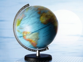 Drehender Globus, Bewegung