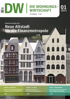 Die Wohnungswirtschaft Ausgabe 1/2015 | Wohnungswirtschaft