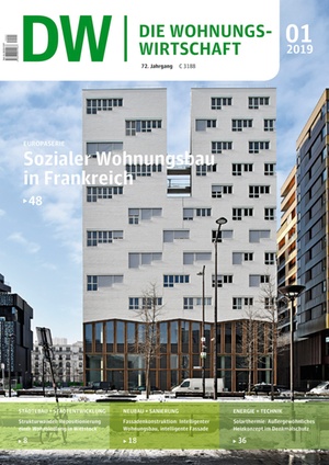 Die Wohnungswirtschaft Ausgabe 1/2019 | Wohnungswirtschaft