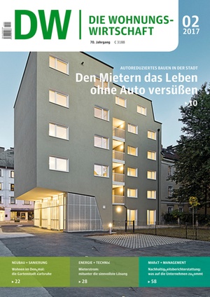 Die Wohnungswirtschaft Ausgabe 2/2017 | Wohnungswirtschaft