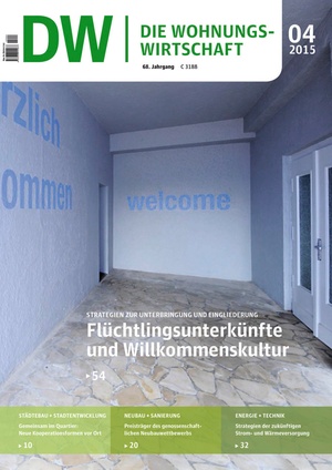 Die Wohnungswirtschaft Ausgabe 04/2015 | Wohnungswirtschaft