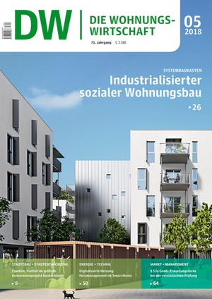 Die Wohnungswirtschaft Ausgabe 5/2018 | Wohnungswirtschaft