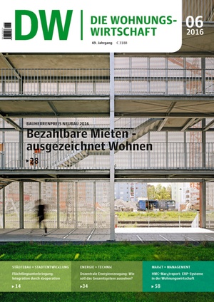Die Wohnungswirtschaft Ausgabe 6/2016 | Wohnungswirtschaft