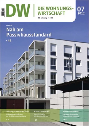 Die Wohnungswirtschaft Ausgabe 7/2012 | Wohnungswirtschaft