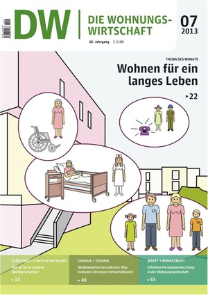 Die Wohnungswirtschaft Ausgabe 7/2013 | Wohnungswirtschaft