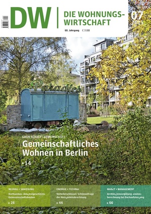 Die Wohnungswirtschaft Ausgabe 07/2015 | Wohnungswirtschaft