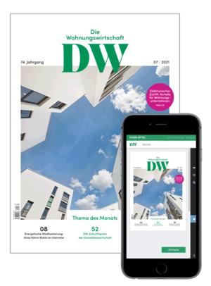 Die Wohnungswirtschaft Ausgabe 07/2021 | Wohnungswirtschaft