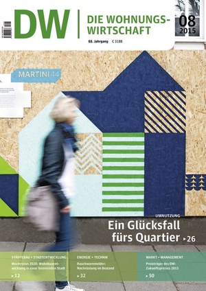 Die Wohnungswirtschaft Ausgabe 08/2015 | Wohnungswirtschaft