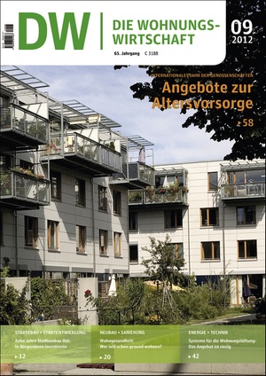 Die Wohnungswirtschaft Ausgabe 9/2012 | Wohnungswirtschaft