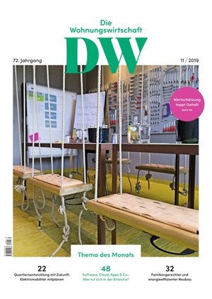 Die Wohnungswirtschaft Ausgabe 11/2019 | Wohnungswirtschaft