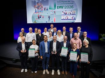 DW Zukunftspreis 2026 Gruppenfoto
