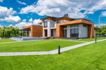 Einfamilienhaus Haus im Grünen Luxus modern