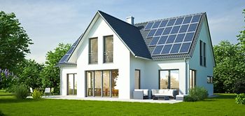 Einfamilienhaus modern Garten Grundstück