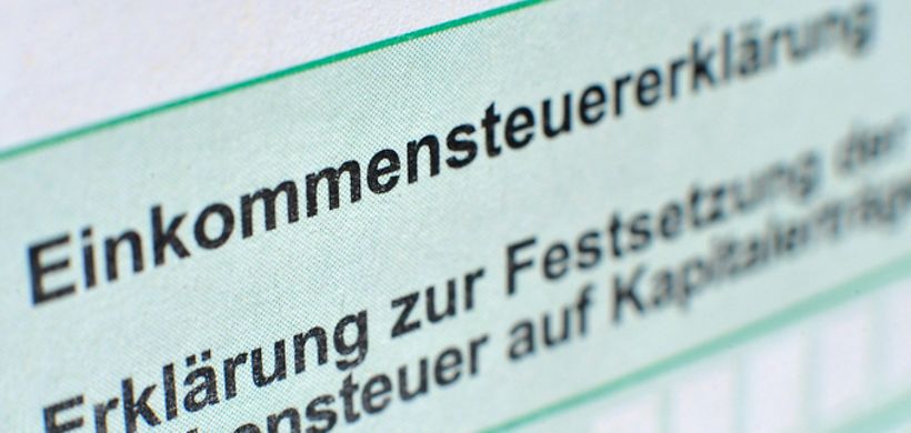 Einkommensteuererklärung
