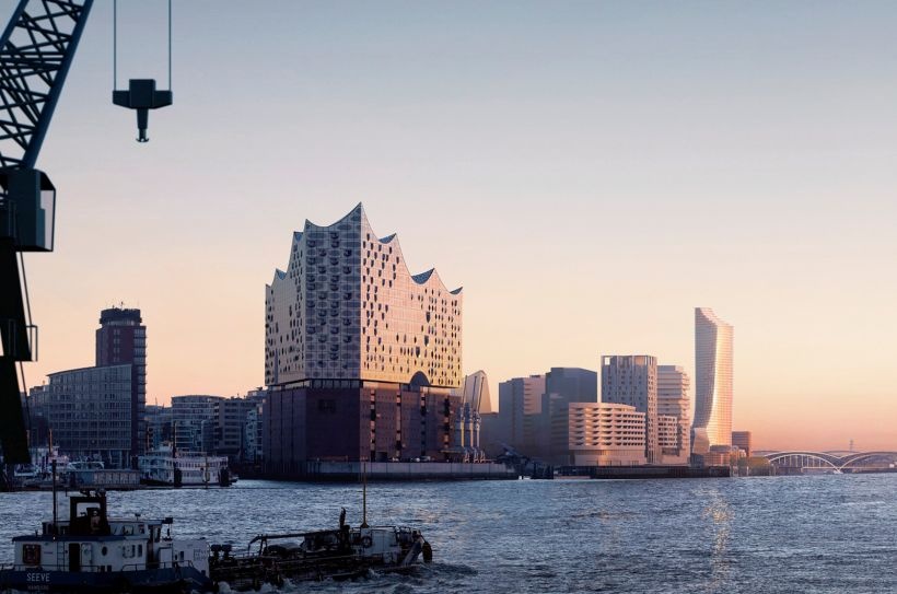 Elbtower und Elbphilharmonie