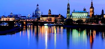 Elbufer, Dresden, Deutschland