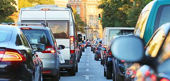 Emission Verkehr Stau