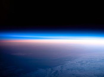 Emissionen Horizont Atmosphäre
