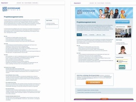 Employer-Branding-Anzeige und Standardanzeige