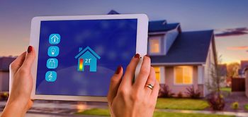 Energetische Sanierung Tablet Haus Heizung